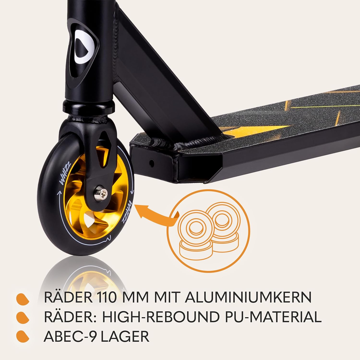 Lionelo Whizz Stunt Scooter Ansicht 3