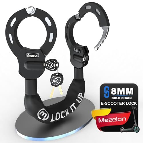 Mezelon E-Scooter Schloss 8 mm