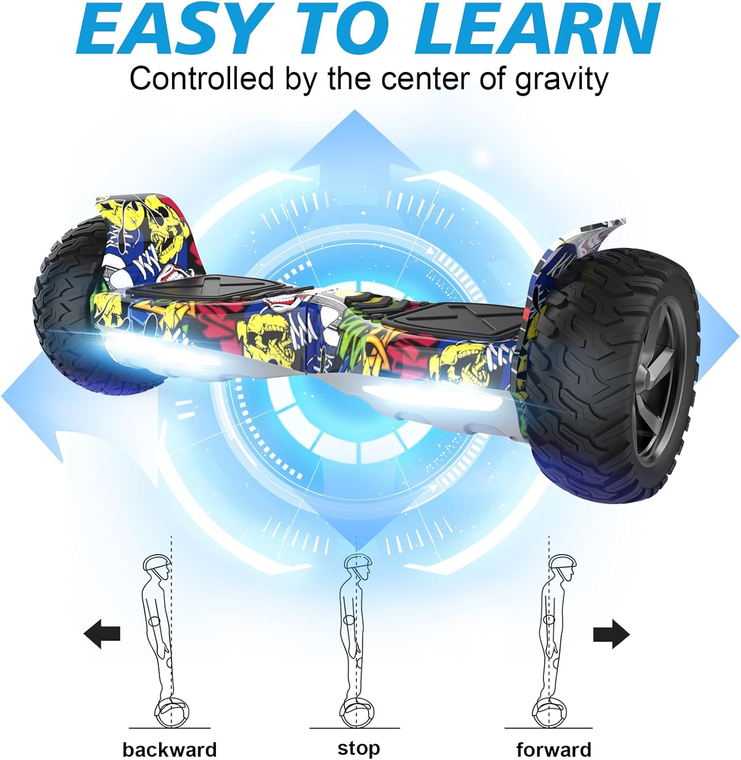 RCB Hoverboard Off-Road 8,5″ + Hoverkart Ansicht 2
