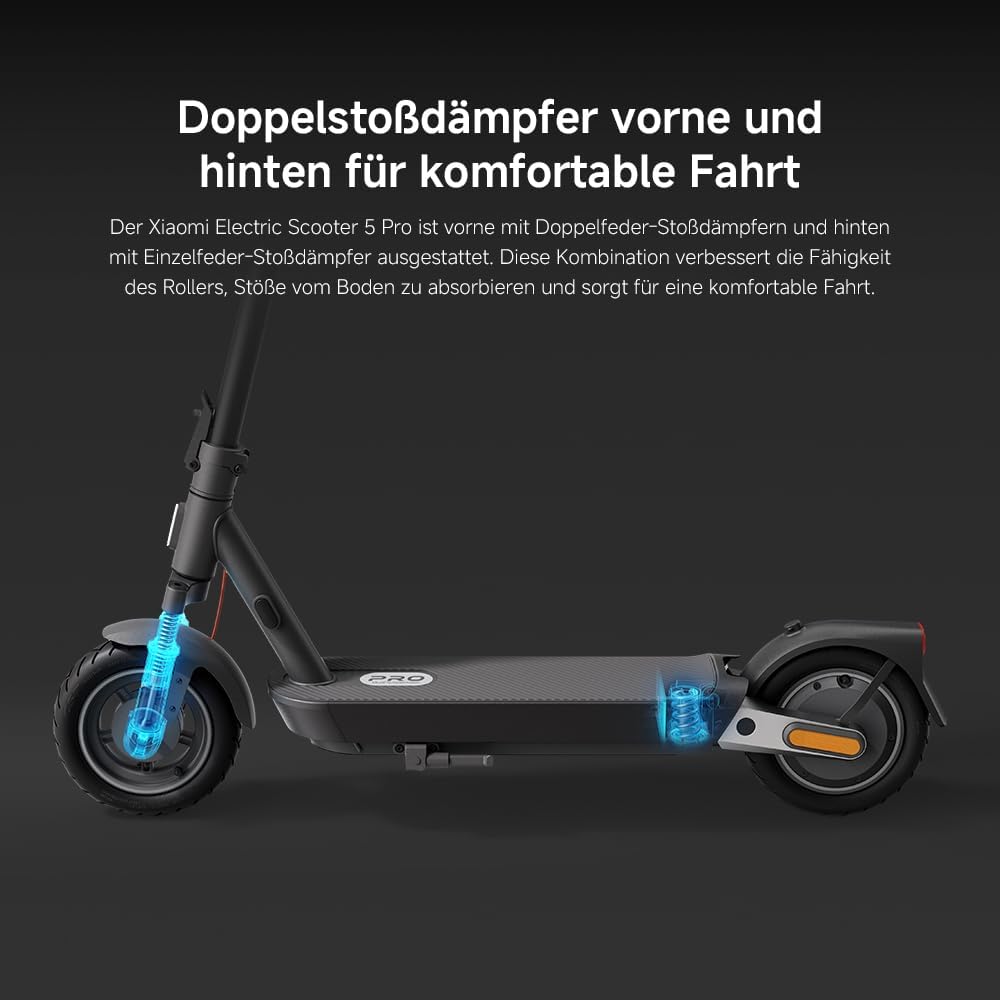 Xiaomi Electric Scooter 5 Pro Ansicht 2